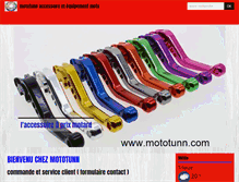 Tablet Screenshot of mototunn.com